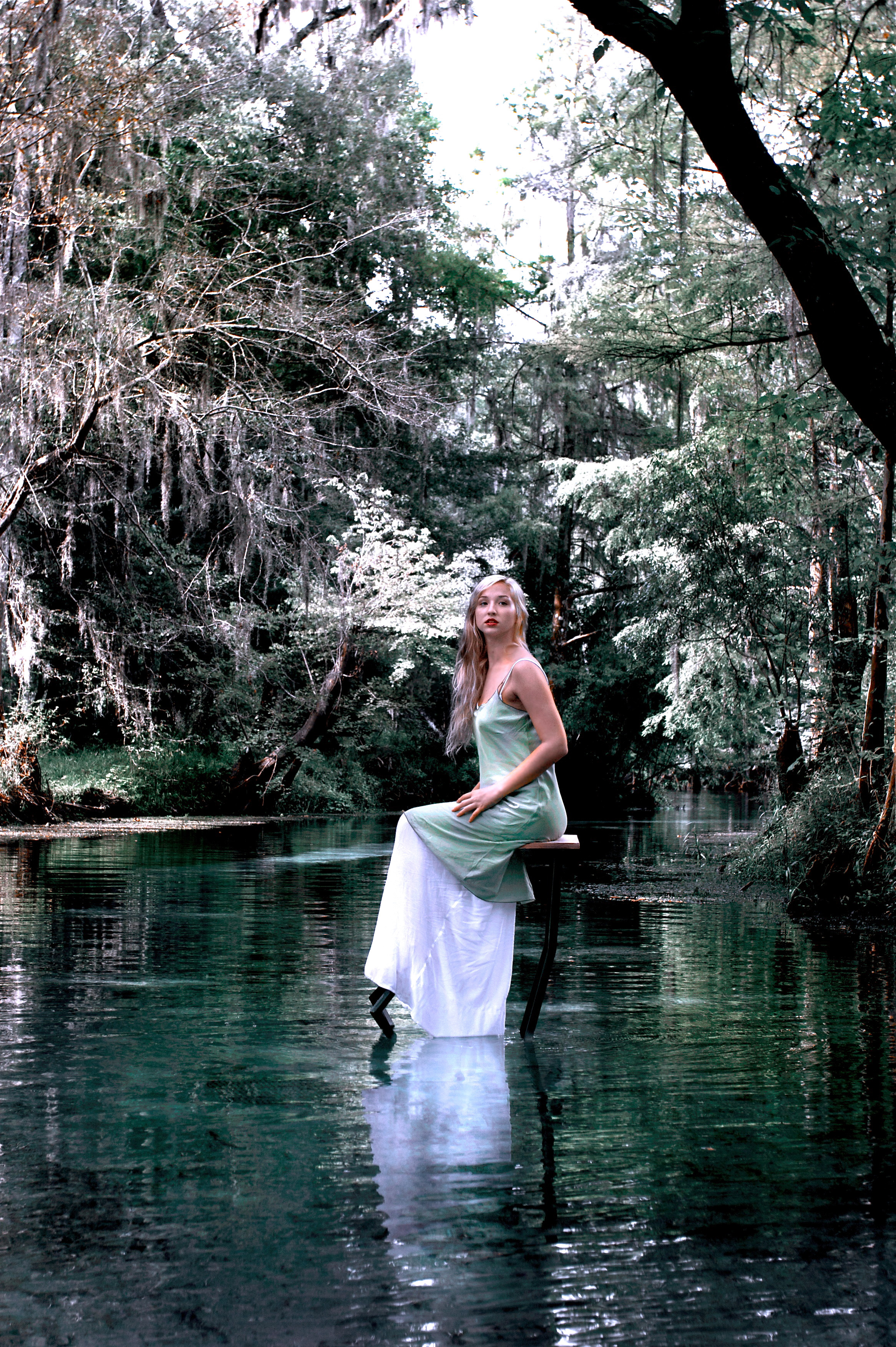Model on River