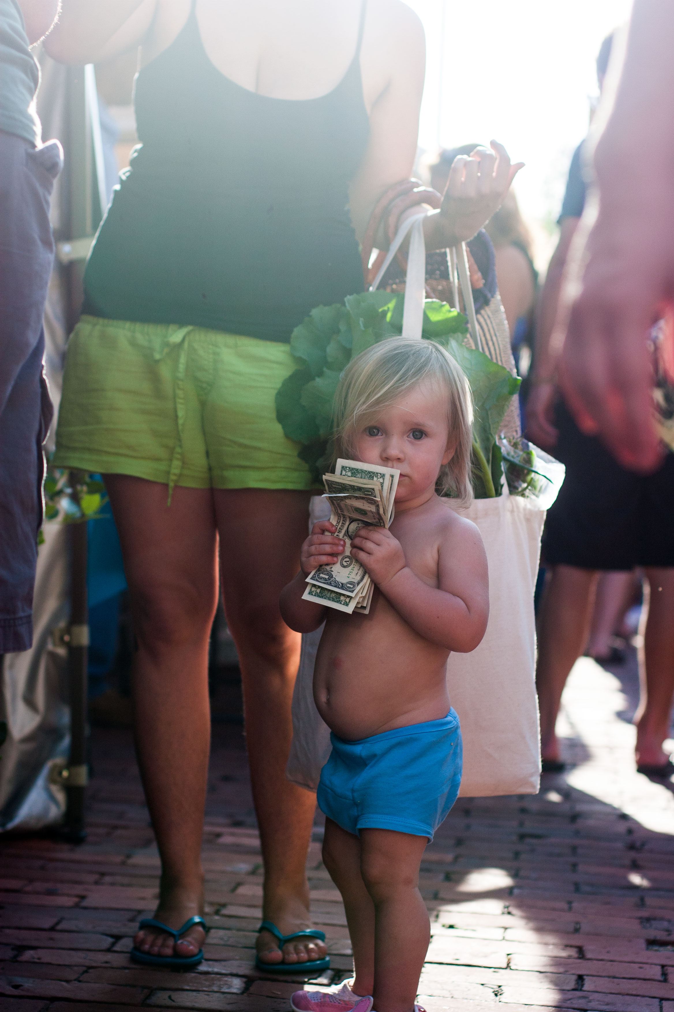 Koa at the Farmers Market